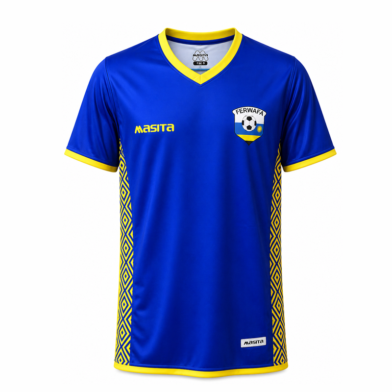 Rwanda Official Away Amavubi Jersey – Blue